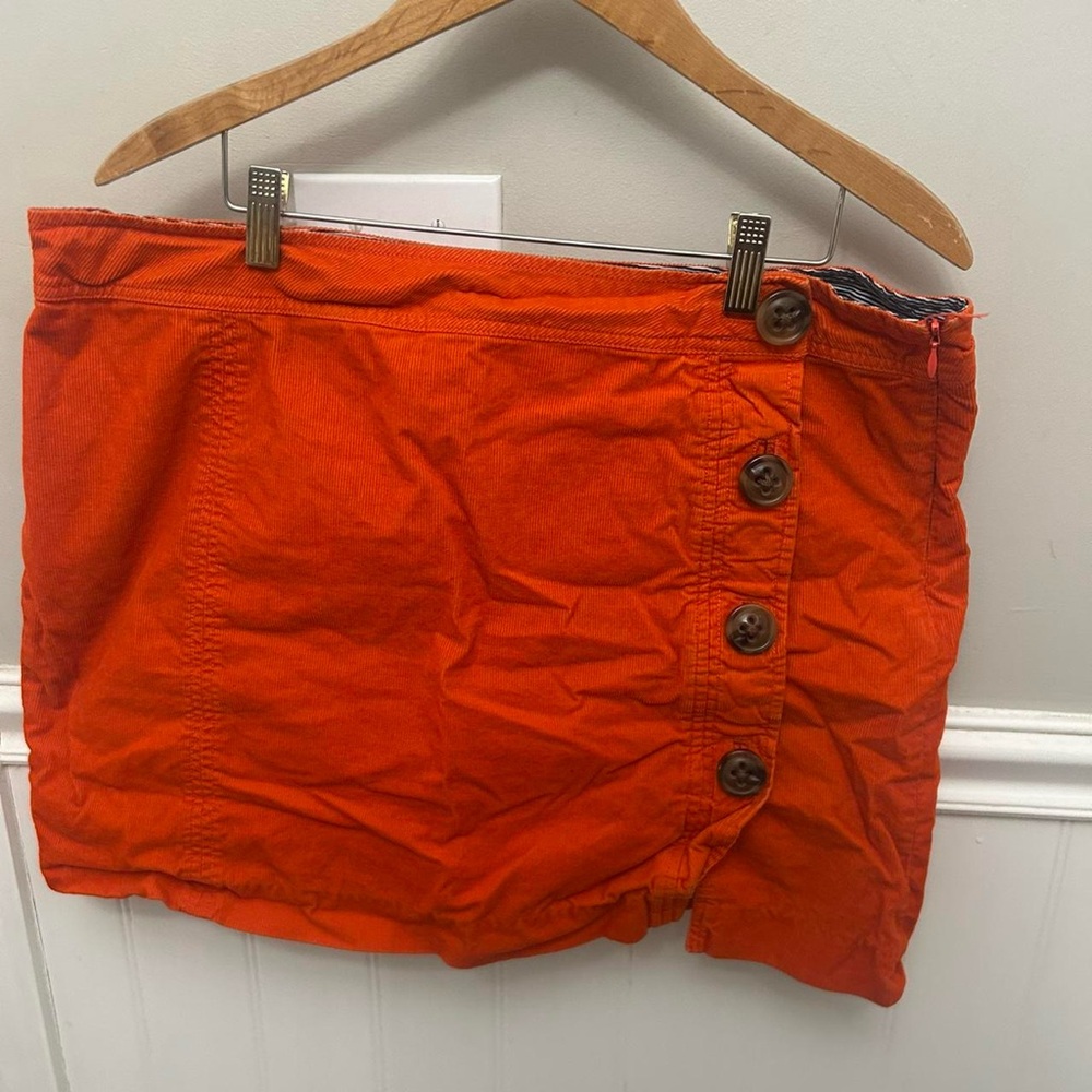 Vineyard Vines Bright Orange Skirt
